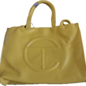 Telfar Yellow Tote Bag